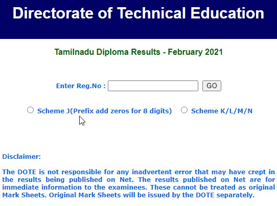 TNDTE-Diploma-Results-2021